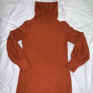 Turtle neck dress